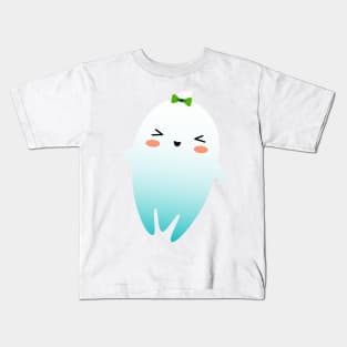 Kawaii Illustration cute Ghost for Kids Kids T-Shirt